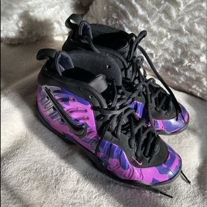 Nike Purple Camo Foamposite